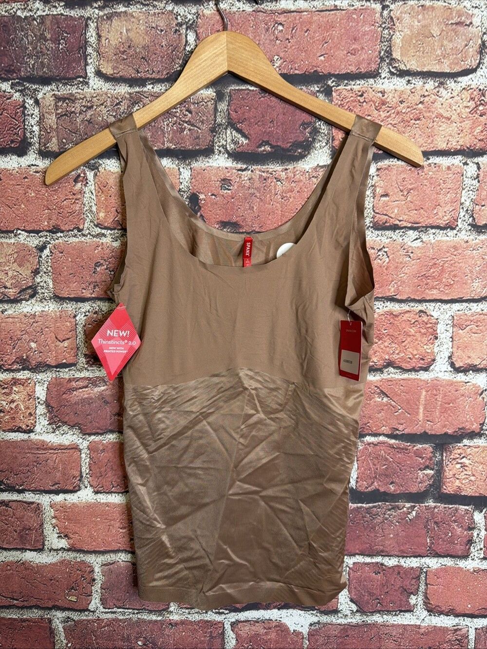 Spanx Women's Size XL Nude Shapewear Trust Your Thinstincts 2.0 Cami Tank Top